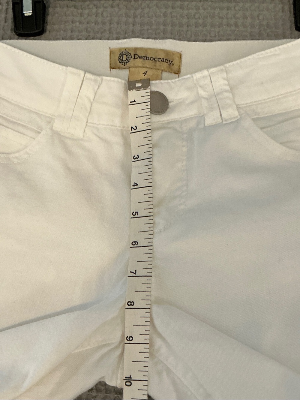 Democracy White Skinny Jeans size 4 - Picture 6 of 12